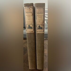 Vintage Charles Dickens “Miscellaneous Papers” Books
